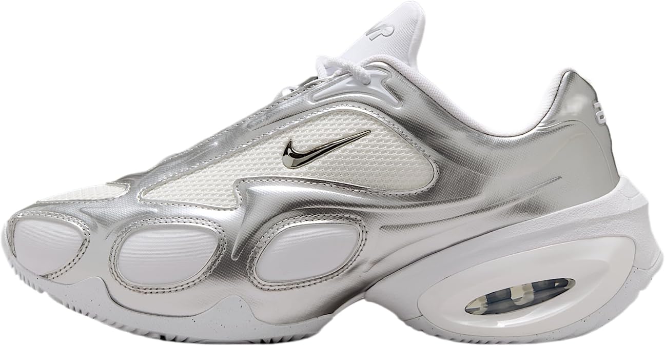 Nike Women's Air Max Muse in White/Metallic Silver/Pure Platinum