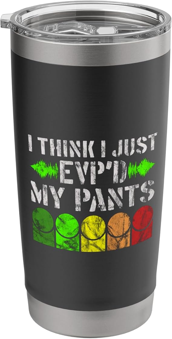 Ghost Hunter | Paranormal Research EVP Halloween Spirit Hunt Stainless Steel Insulated Tumbler