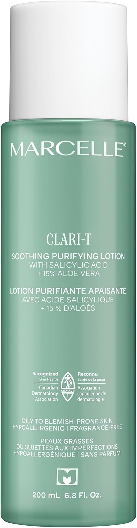 Marcelle Clari-T Soothing Purifying Lotion, with Salicylic Acid + 15% Aloe