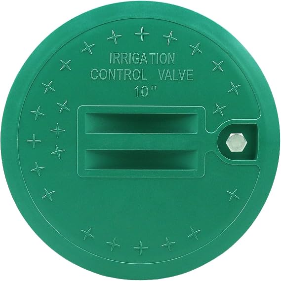 Bandelt 10.4" Valve Box Cover Lid Replacement for Sprinkler System Irrigation Circular Valve Box Lid