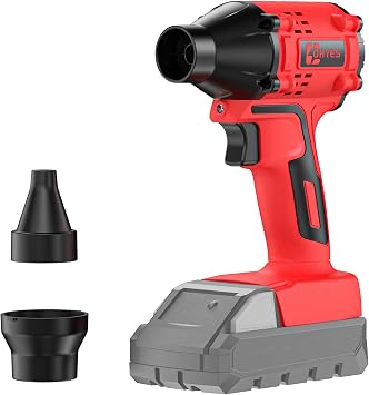 ohyes Air Blower Brushless High-Speed Motor Compatible with Milwaukee 18V Battery Variable Speed Air Duster For Camping Jobsite &amp;amp; Workshop Battery not included