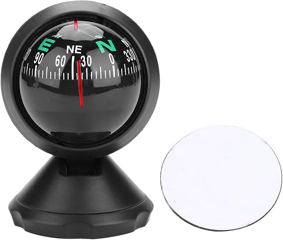 Vehicle for car and Boat, car Dashboard inclinometer car Driver Ball Angle Pitch Gauge Finder Finder Balancer Gauge for Vehicle Boat Ship