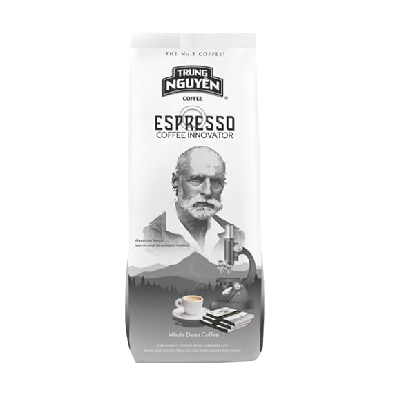 Trung Nguyen Espresso Whole Bean Coffee - Arabica & Robusta-Espresso Coffee Innovator