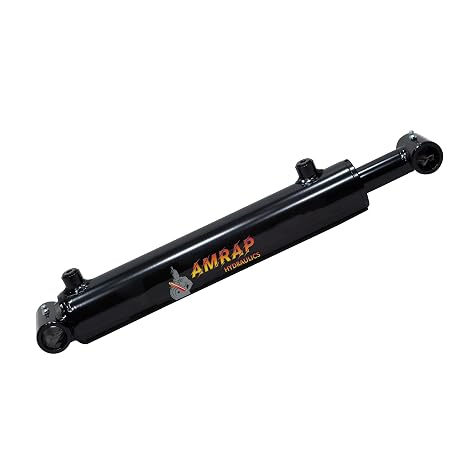 2x24 Hydraulic Cylinder - 2" Bore 24" Stroke Double Acting Welded Cross Tube Hydraulic Cylinder 3500 PSI Retracted: 32, Extended: 56,SAE#6