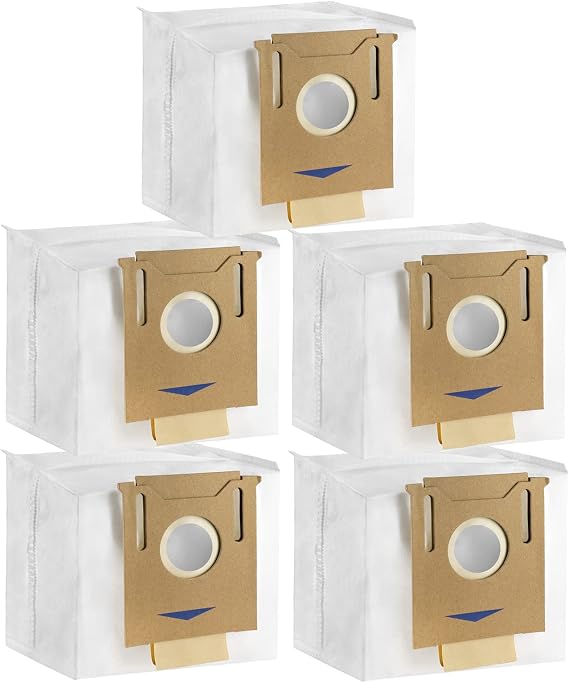5 Pack Dust Bags For ECOVACS T8 AIVI / T8 / N8 Pro Plus / N8 Pro / DX93 / DDX96 Vacuum Cleaner Parts