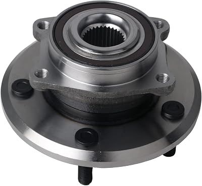 KUSATEC 513286 Front Wheel Bearing and Hub Assembly Compatible with Dodge Journey 2009-2017, Ram ProMaster 1500 2500 3500 2014-2015, 5 Lug Bolts wABS