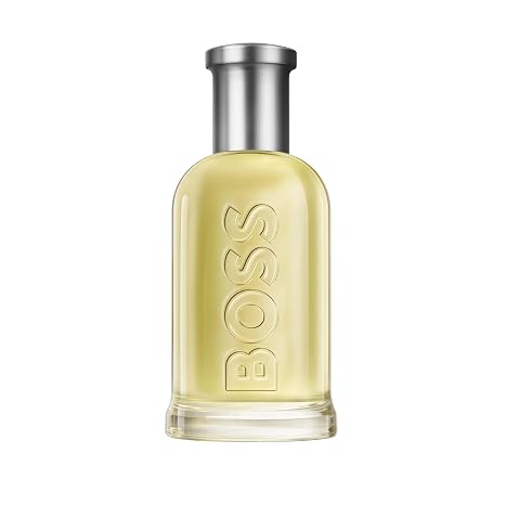 Hugo Boss Bottled Eau de Toilette Woody Men's Cologne With Notes of Apple, Cinnamon & Wood Long Lasting Fragrance