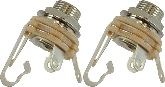 Jack - Switchcraft, 1/4", Mono, 2-Conductor, Type 12A, package of 2