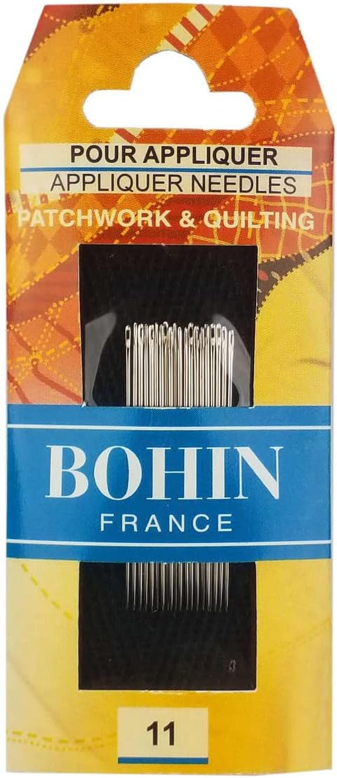 Bohin Applique Needles, Size 11, 20-Pack