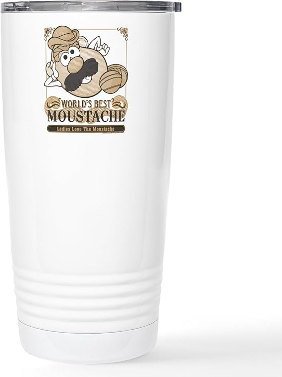 CafePress Mr. Potato Head W 16 Oz Stainless Steel Travel Mug 20 oz. Insulated Stainless Steel Coffee Tumbler