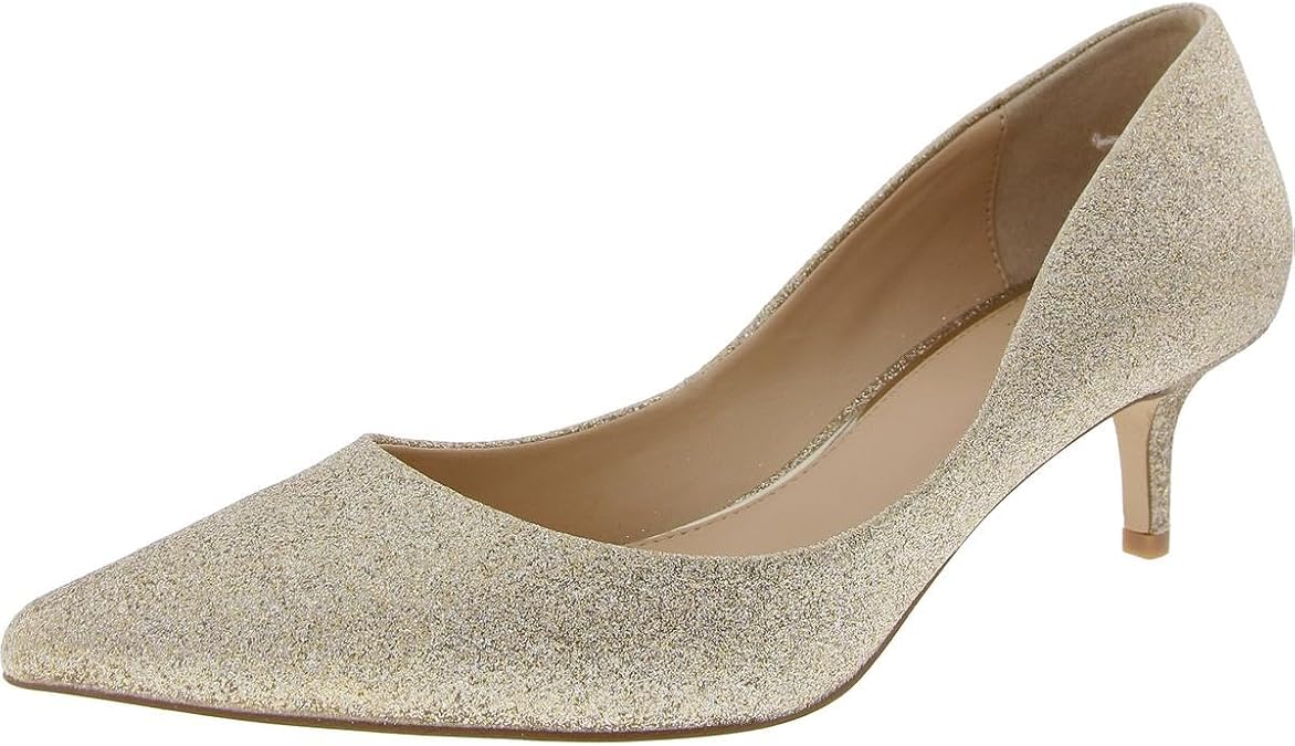 Jewel Badgley Mischka Royalty Pointed Toe Kitten Heel