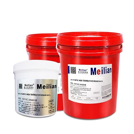 Synthetic high Temperature Grease 500 Degrees 380 Translucent Gear Chain Lithium-Based Butter 12 kg KG (500C Yellow 12KG)