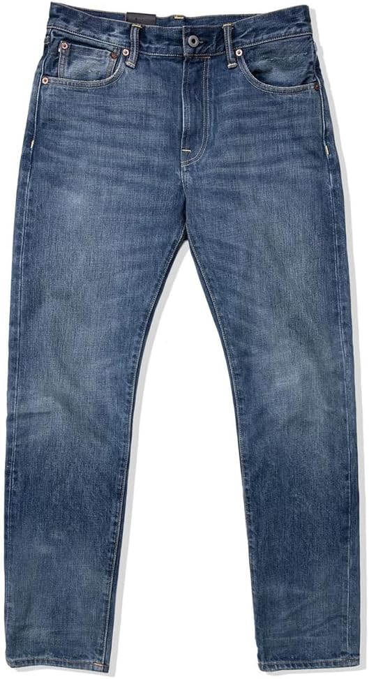 Red Tornado Light Wash Slim Straight 16oz Selvedge Denim Pants