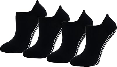 Amazon Essentials womens ATHLETIC GRIP ANKLE SOCKS