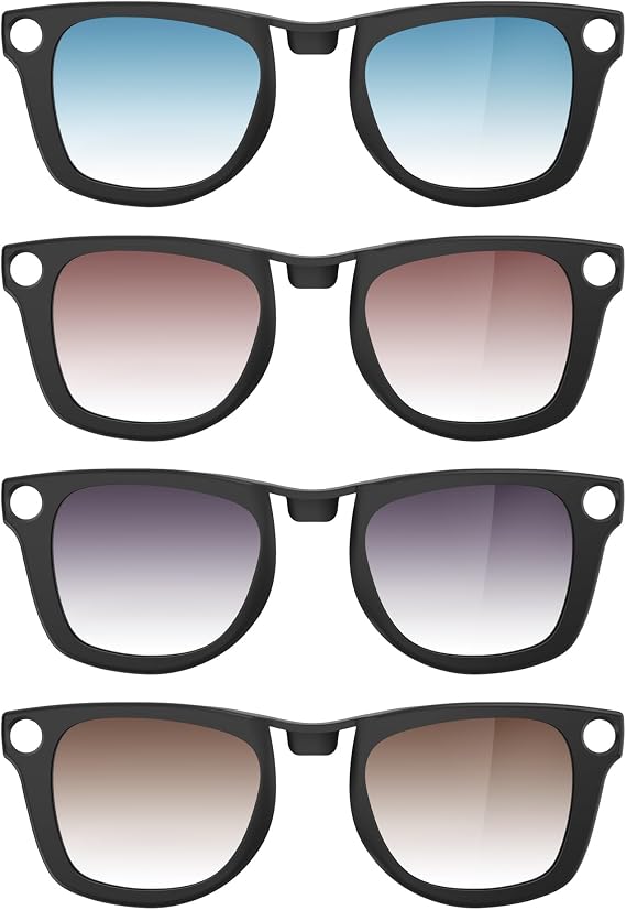 HiBloks Transition/Gradient Polarized Clip-On Lens for RayBan Meta Wayfarer
