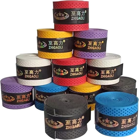 Tennis Racket Grips Racquet Grips Absorb Sweatbands Stretchy Antiskid Badminton Tennis Squash Racket Grip Tap Racquet Band Grips Protector Handle Overgrips (Pack of 12)