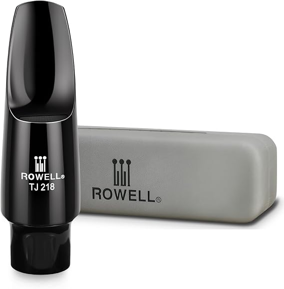 ROWELL Jazz Tenor Saxophone Mouthpiece Professional Sax Mouthpiece Warm & Full Tone for Students & Pros,Ideal for Traditional Jazz, R&B, Funk Music