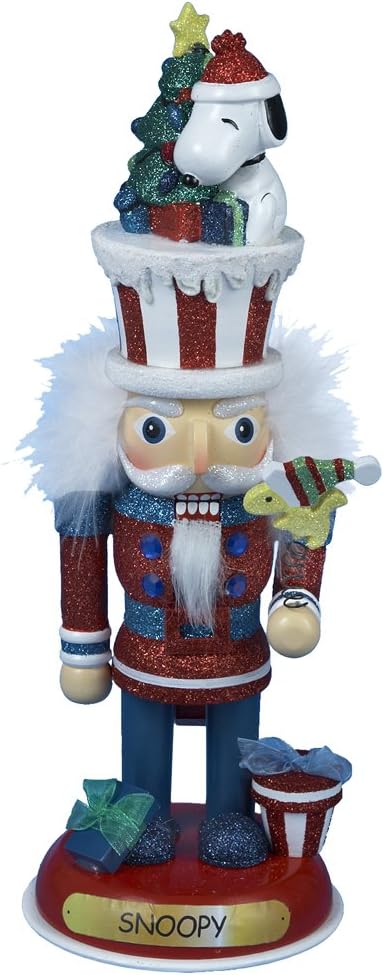 Peanuts/Hollywood Nutcrackers Kurt Adler Snoopy Hollywood Nutcracker, 12-Inch