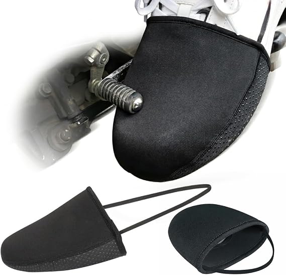 Motorcycle Shifter Shoe Protector for Yamaha FZS 150 2009-2017, Anti-Slip Gear Shift Pad, Dirt-Resistant Wear-Resistant Boot Cover, Universal Shoe Guard for Riding