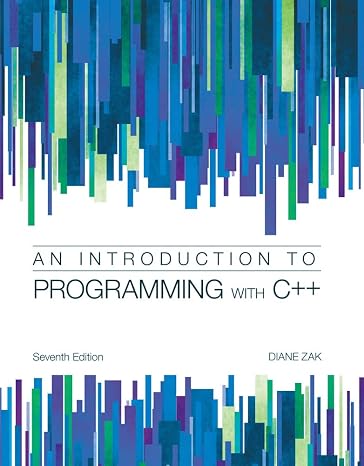 An Introduction to Programming With C++