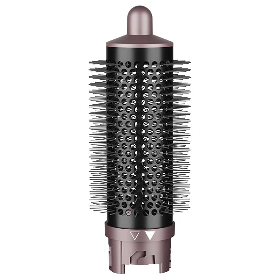 Round Brush Attachment for Shark FlexFusion, for Shark Glam | Fast Blow Dry Styling for Smooth Voluminous Curls Salon-Style Finish at Home (1.7 Inch Barrel, 2.4 Inch with Bristles)