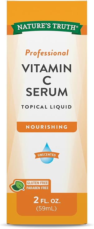 Nature's Truth Vitamin C Serum 2 oz | Oil For Face & Skin