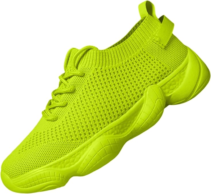 Mens Womens Fashion Sneakers Unisex Slip On Knit Soft Sole Ultra-Sock Shoes,Mesh Breathable Lightweight Running Tennis Sneakers Outdoor Anti-Slip Soles Ortho Walking Shoes with Arch Support
