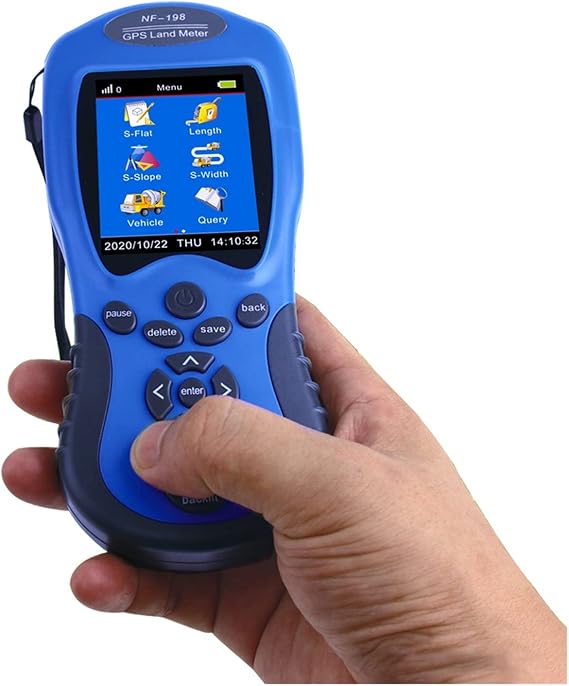 Land Measuring Device NF-198 Land Meter Test Device Survey Equipment Use for Farm Land Surveying Mapping Area Length Measurement Tool Area Planner