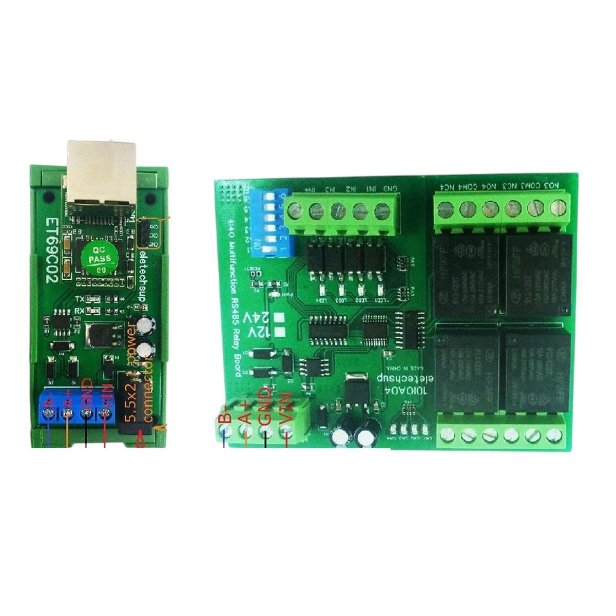 RS485 Modbus RTU TCP to Ethernet Network UDP TCP Client Server MQTT Converter Serial Port Server for PLC PTZ Camera New for Arrival 2025 High for Quality