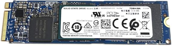 Toshiba XG6 KXG60ZNV512G 512 GB Solid State Drive - M.2 2280 Internal - PCI Express [PCI Express 3.1 x4]