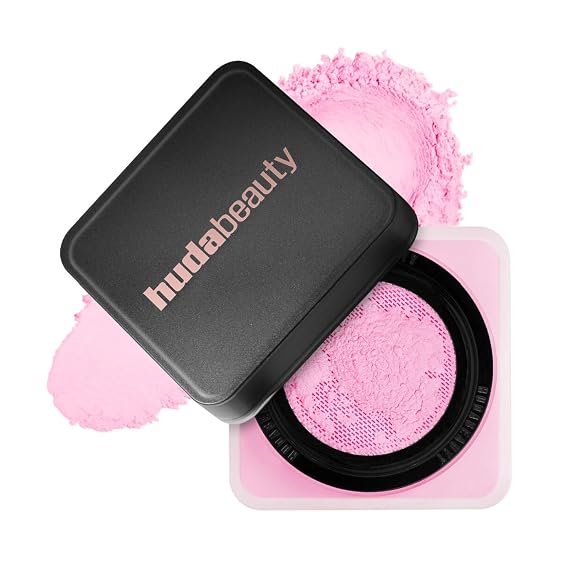 Huda Limited Edition Easy Bake Loose Baking & Setting Powder - Ube Birthday Cake (electric lilac) - 20 g / 0.71 oz
