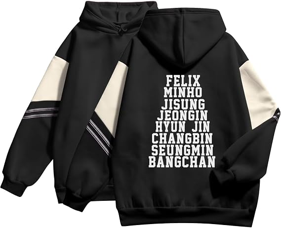 Outofgas SKZ Hoodie Felix Bangchan Hyunjin Jisung Changbin Minho Seungmin Jeongin Sweatshirt Merch For Women