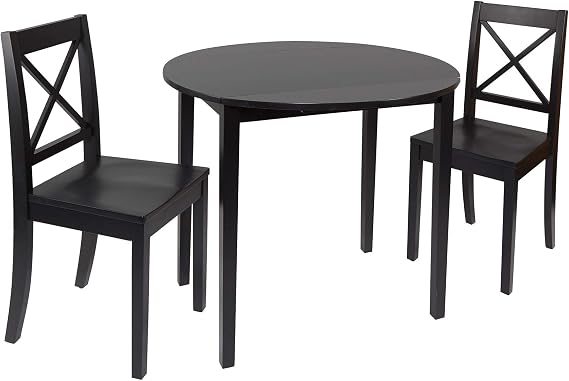 Silverwood Dining Set, Black