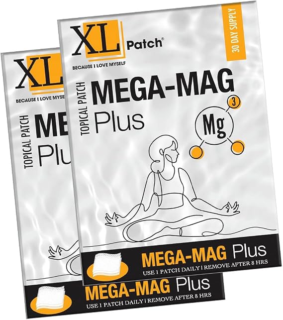 Mega-Mag Plus, Topical Patch, 60 Day Supply