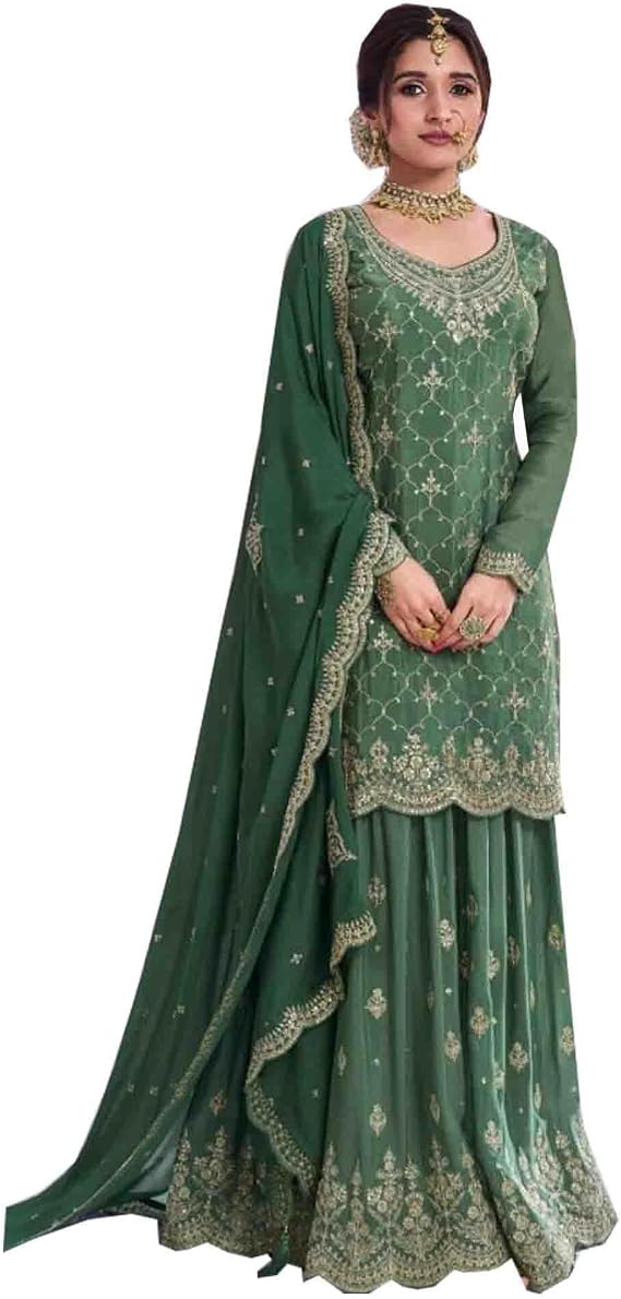 Party Special Stylish Designer Wear Shalwar Kameez Suit Indian Wedding Beautiful Stitched Dress