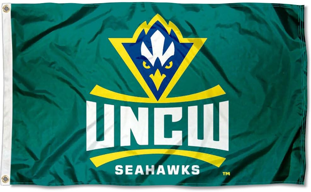 UNCW Seahawks Large 3x5 College Flag
