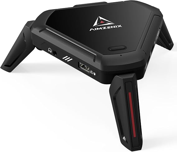 AIMZENIX Monster PS5 Keyboard Mouse Adapter Supports PS5 Remote Play, No Recoil for FPS Games, APP Customization, Compatible with PlayStation 5, PS4, Xbox One, Xbox Series X/S, Nintendo Switch, PC