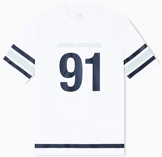 Armani Exchange Men's 96 Logo Band Tee