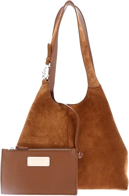 Coccinelle C-Easy Leather Shoulder Bag Suede