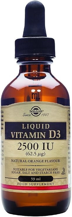 Solgar Liquid Vitamin D3 2500 IU (62.5 µg) - 59 ml