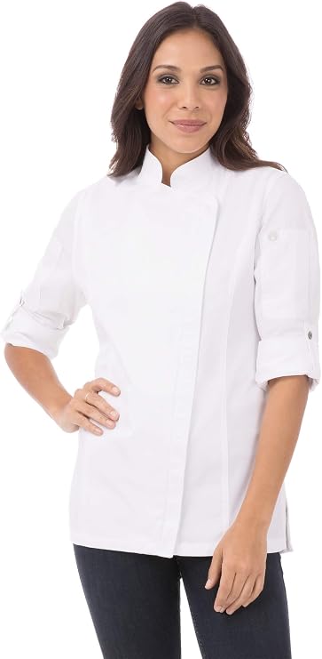 Chef Works Women's Hartford Cool Vent Chef Coat