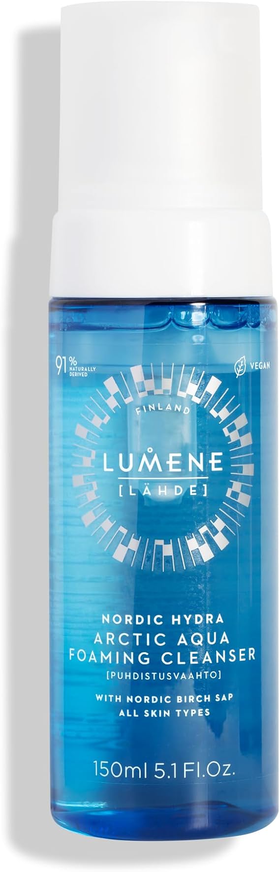 Lumene Arctic Aqua Cleansing Foam Containing Polar Spring Water (150 ml)