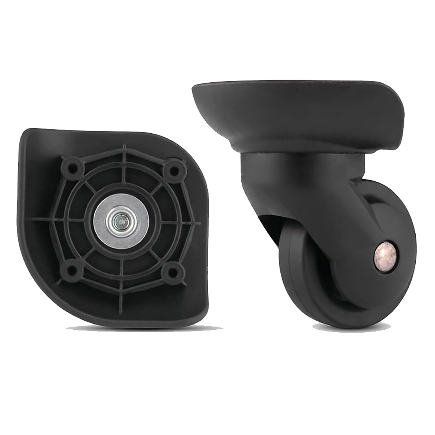 GUGULUZA 1 Pair Luggage Wheel Replacement Spare Spinner Caster for Suitcase Wheel Repair GW293