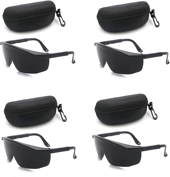 Goggles Laser Safety Glasses 190nm to 540nm Laser protective eyewear With Velvet Box