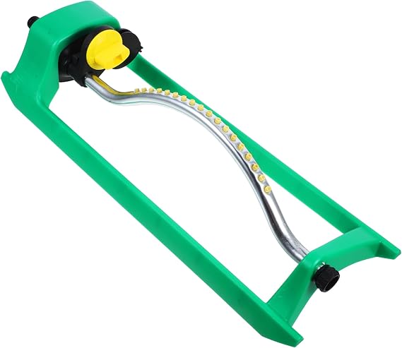 GALPADA Automatic Sprinkler Water Sprinklers System Lawn Watering System Irrigation Tools Garden Supplies Aluminum Green