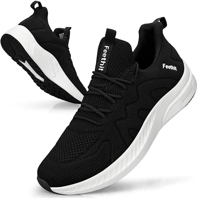Feethit Trainers Men Running Shoes Sports Walking Gym Sneakers Outdoor
