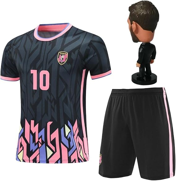 RIKPR Soccer Jersey for Boys Girls Youth Size Uniform Kids Football Shirt Birthday Present