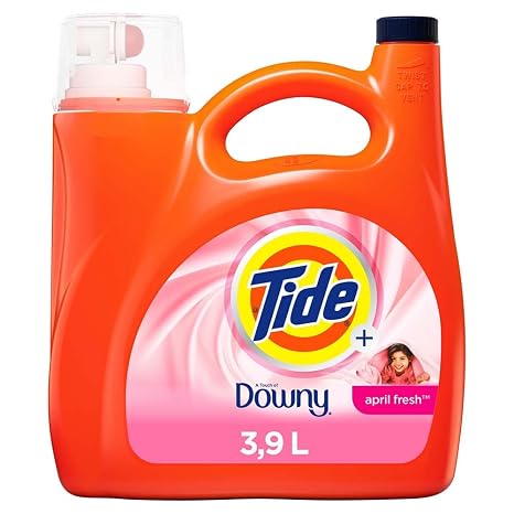 Tide 132 oz. HE Downy April Fresh Scent Liquid Laundry Detergent (94-Loads) 003077212219