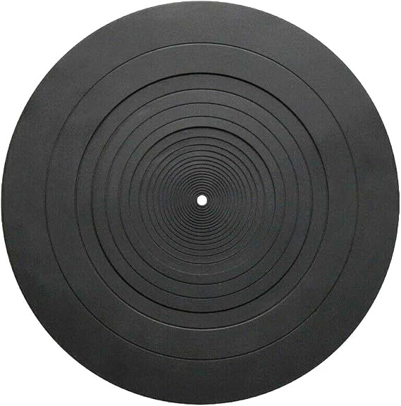 Rubber Turntable Mat with Reduce Static for 12" Vinyl Player