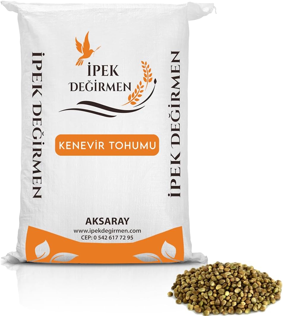 İpek Değirmen Kendir (Kenevir) Tohumu 500 GR